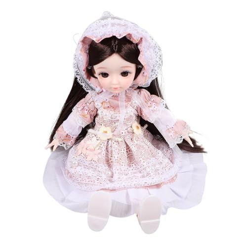 Kisangel Süße Puppe Unser Kleidung Wiedergeborene Babypuppen Mädchen Prinzessin Gemeinsam Verbunden Klein Bjd-Puppe Geburtstagsgeschenk Mädchen Puppe Samt von Kisangel