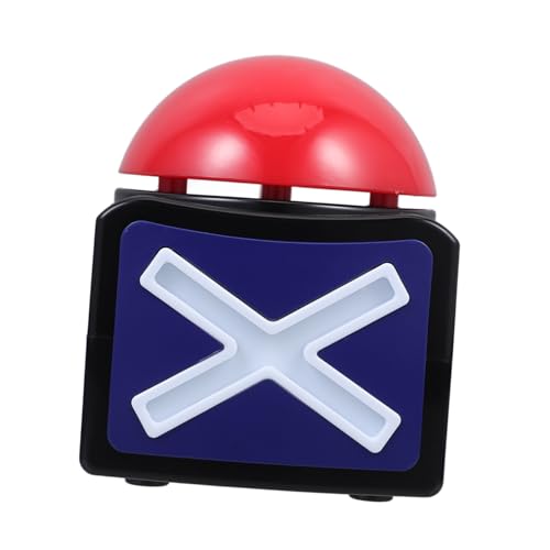 Kisangel Talentshow Spielknopf Stummschalten Nachts Beleuchteter Gameshow Buzzer Buzzer Für Quizspiele Ja Tippen Partyspielknopf Ton Wer Zuerst Eine Antwort Bekommt Antwort Buzzer von Kisangel