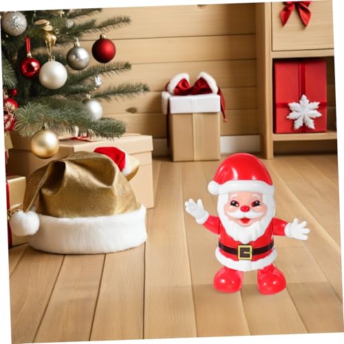 Kisangel Tanzender Weihnachtsmann Elektrisches Weihnachtsdekor für Kunststoff Figur ohne Batterien Sicher und Langlebig für Weihnachtsfeiern und Festliche Dekoration Kisangel Tanzender Weihnachtsmann Elektrisches Weihnachtsdekor für Kunststoff Figur ohne Batterien Sicher und Langlebig für Weihnachtsfeiern und Festliche Dekoration von Kisangel