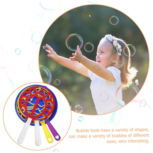 Kisangel Teiliges Bubble Wand aus Robustem Abs Große Bunte Seifenblasen für Outdoor Spiel Party Strand Geburtstag und Sommeraktivitäten von Kisangel