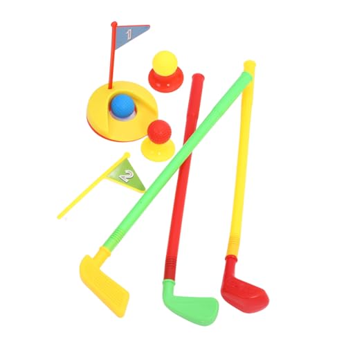 Kisangel Teiliges Golfspielzeug Set aus Robustem Kunststoff Fördert Körperliche Entwicklung und Konzentration für Kleinkinder und Eltern Junge Mädchen Spiele im Freien Gemischt Kisangel Teiliges Golfspielzeug Set aus Robustem Kunststoff Fördert Körperliche Entwicklung und Konzentration für Kleinkinder und Eltern Junge Mädchen Spiele im Freien Gemischt von Kisangel