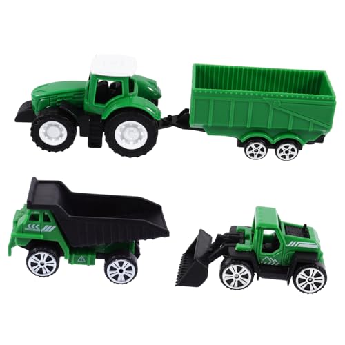 Kisangel Teiliges Mini Baustellenfahrzeug Set aus Glattem Kunststoff Sicher und Leicht für Kreative Fahrzeugmodelle für Kleinkinder Geschenk für Kleine Baumeister Zufällige Zufällige Farbe von Kisangel