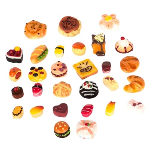Kisangel Teiliges Miniatur Lebensmittel Set Realistische Fake Bread Modelle Puppenhaus Zubehör Mini Küche Dekoration Detailreiche Miniatur Brote und Kuchen für Sammeln Kisangel Teiliges Miniatur Lebensmittel Set Realistische Fake Bread Modelle Puppenhaus Zubehör Mini Küche Dekoration Detailreiche Miniatur Brote und Kuchen für Sammeln von Kisangel