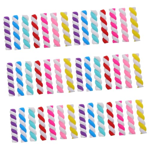 Kisangel Teiliges Miniatur Lollipop Charms aus Polymer Clay Flach Süße DIY Basteldekoration für Handyhüllen Kreative Projekte Vielseitige Anwendung für Schmuck und Accessoires von Kisangel