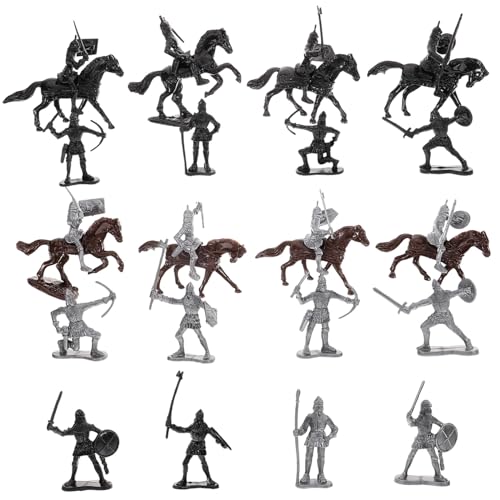 Kisangel Teiliges Mittelalterliche Miniatur Ritter Soldaten Figuren mit Pferden Geruchsfreie Bemalte Miniatur Modelle für Mini Garten Dekoration Schulprojekt Zubehör Handgefertigte Kisangel Teiliges Mittelalterliche Miniatur Ritter Soldaten Figuren mit Pferden Geruchsfreie Bemalte Miniatur Modelle für Mini Garten Dekoration Schulprojekt Zubehör Handgefertigte von Kisangel