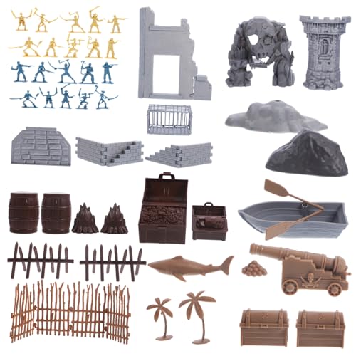 Kisangel Teiliges Piraten Miniatur Spielset aus Robustem Detailreiche und Piratenfiguren zum Basteln und Rollenspiel Kleines Piratenspielzeug für Kreative Sandtisch Landschaften Kisangel Teiliges Piraten Miniatur Spielset aus Robustem Detailreiche und Piratenfiguren zum Basteln und Rollenspiel Kleines Piratenspielzeug für Kreative Sandtisch Landschaften von Kisangel
