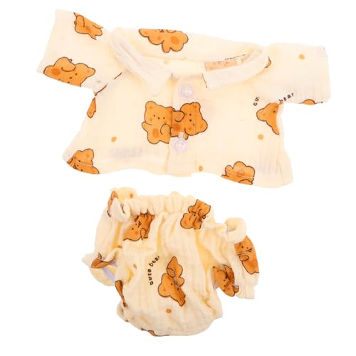 Kisangel Teiliges Set Kleine Bären Schlafanzüge aus Austauschbare Kuscheltierkleidung Detailreich Verarbeitet Kreative Spielkleidung für Bärenpuppen als und Dekoration Kisangel Teiliges Set Kleine Bären Schlafanzüge aus Austauschbare Kuscheltierkleidung Detailreich Verarbeitet Kreative Spielkleidung für Bärenpuppen als und Dekoration von Kisangel