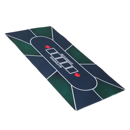 Kisangel Texas Hold'em Table Pad Tisch für Pokermatte Pokerkarte Spielmatte Gummi Kisangel Texas Hold'em Table Pad Tisch für Pokermatte Pokerkarte Spielmatte Gummi von Kisangel