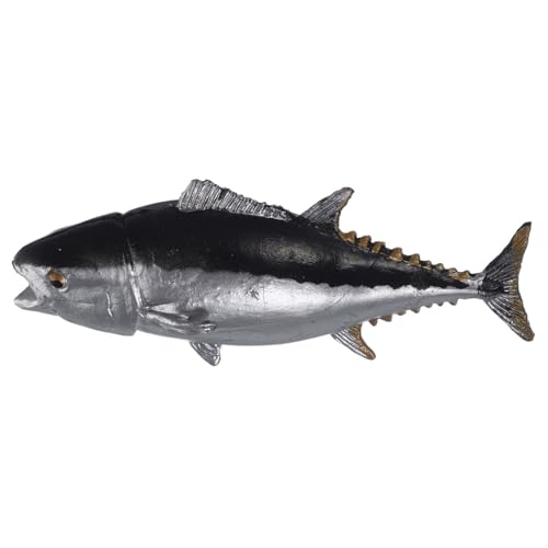 Kisangel Thunfischmodellspielzeug Thunfisch-Modell Thunfisch Figur Simulierter Fisch Dekorationen Für Aquarien Realistische Fischmodelle Simulation Von Tierfiguren Plastik Kisangel Thunfischmodellspielzeug Thunfisch-Modell Thunfisch Figur Simulierter Fisch Dekorationen Für Aquarien Realistische Fischmodelle Simulation Von Tierfiguren Plastik von Kisangel