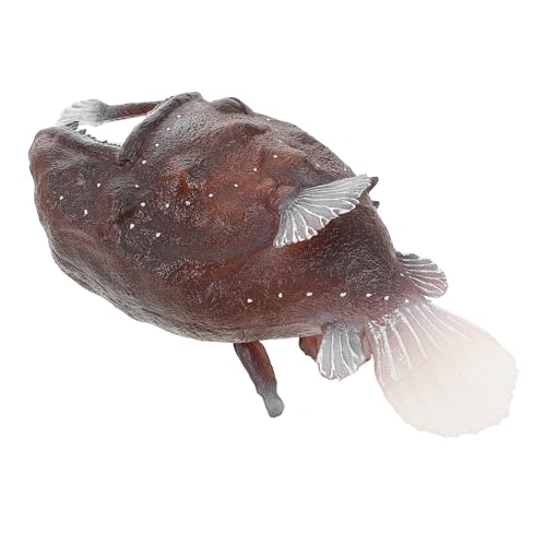 Kisangel Tierfigur Anglerfisch aus Robustem Kunststoff Realistische Details Handgerechte für Pädagogisches für Klassenzimmer und Heimunterricht zur und Tiefseeerkundung Kisangel Tierfigur Anglerfisch aus Robustem Kunststoff Realistische Details Handgerechte für Pädagogisches für Klassenzimmer und Heimunterricht zur und Tiefseeerkundung von Kisangel