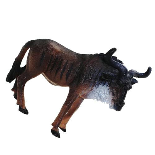 Kisangel Tierfigur aus Kunststoff Realistische Simulation Eines Afrikanischen Antilopenmodells für Dekoration Hochwertiges für Langlebigen Einsatz für Zuhause oder Kinderspielzeug von Kisangel