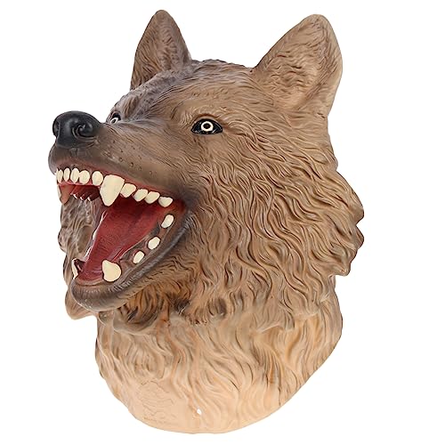 Kisangel Tierförmige Handpuppen für Interaktives aus Sicherem Vinylmaterial Kreatives Rollenspiel und Frühe Bildung Tierkopf Design für Jungen von Kisangel