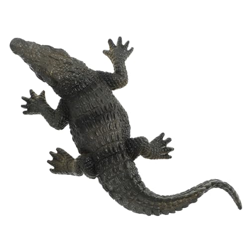 Kisangel Tiermodell- realistische Krokodilstatue Krokodil-Spielzeugfigur Spielzeuge Tiere kleine Krokodilfiguren gefälschtes Tiermodell Abs Light Brown Kisangel Tiermodell- realistische Krokodilstatue Krokodil-Spielzeugfigur Spielzeuge Tiere kleine Krokodilfiguren gefälschtes Tiermodell Abs Light Brown von Kisangel