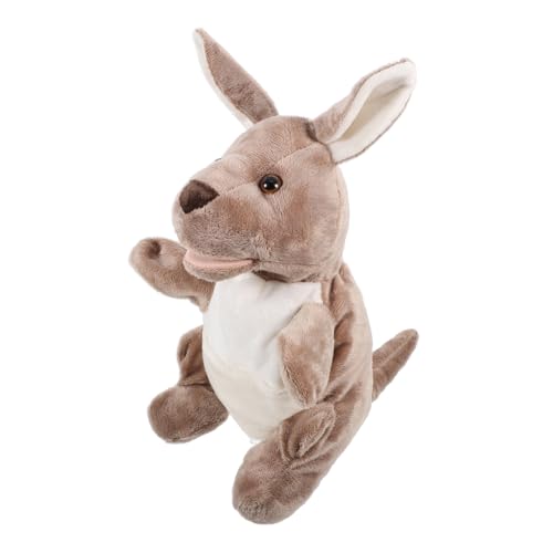 Kisangel Tierpuppe Geschichtenerzählpuppe Geschichtenerzähl Handpuppen Handspielzeug Tierhandpuppen Süße Tierhandpuppe Performance Requisite Süße Handpuppe Graue Pp Baumwolle von Kisangel