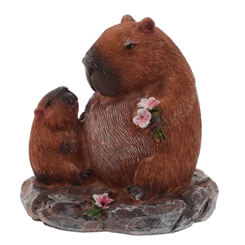 Kisangel Tierschmuck Für Und Kind Muttertag Dekorationen Muttertagsdekoration Handwerkliche Verzierungen Simulationstier Basteln Für Mama Simulierte Tierornamente Light Brown Harz von Kisangel