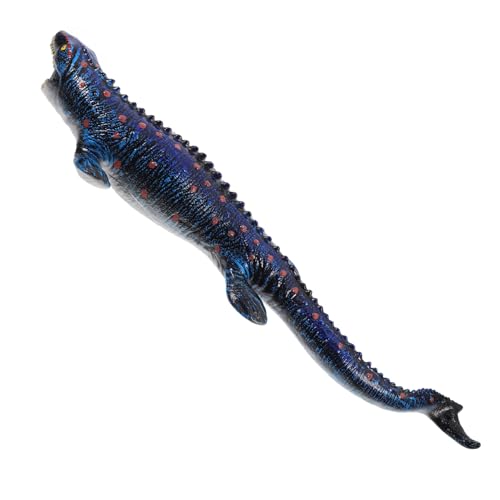 Kisangel Tierskulptur Dinosaurier Simulation Von Tierfiguren Gefälschtes Tiermodell Mosasaurus-Figur Realistisches Simulationstiermodell Mosasaurus-Modell Blue Vinyl Kisangel Tierskulptur Dinosaurier Simulation Von Tierfiguren Gefälschtes Tiermodell Mosasaurus-Figur Realistisches Simulationstiermodell Mosasaurus-Modell Blue Vinyl von Kisangel