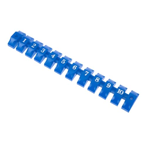 Kisangel Tischfußball Zähler Langlebig Robust Score Counter für Fußballspiel Tischspiel Zubehör für Freizeit und Profi Spieler in Blau von Kisangel