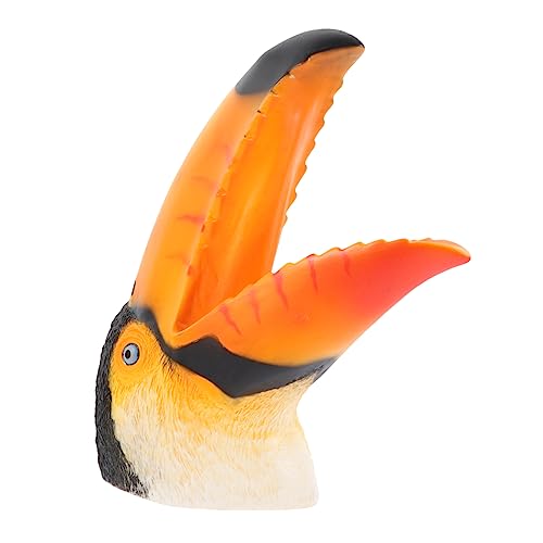 Kisangel Toucan Handpuppe aus Waschbarem Material Pädagogisches für Jahren Lustige Tier Performances und Rollenspiele Attraktives Design Fördert Kreativität und Koordination von Kisangel
