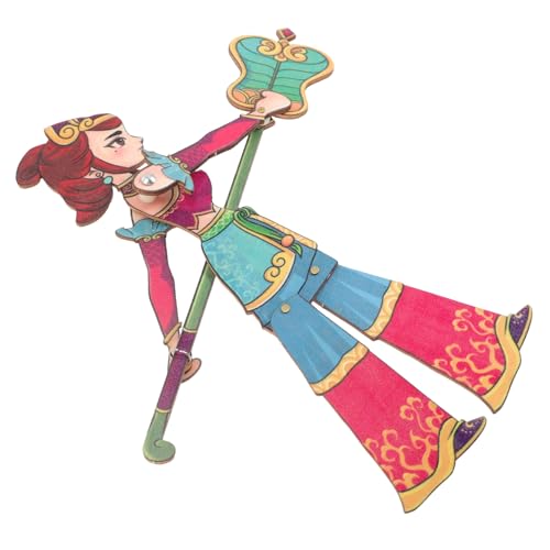 Kisangel Traditionelle Chinesische Schattenpuppen aus Langlebigem Material DIY für Kreatives Puppentheater für Familienzeit und Kulturelle Unterhaltung von Kisangel