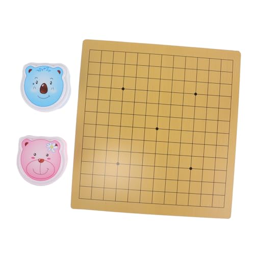 Kisangel Tragbares Go Spielset für Bären Themen Schachbrett Leichtes Kunststoffspielzeug für Anfänger Lernspiel für Ganze Familie Kisangel Tragbares Go Spielset für Bären Themen Schachbrett Leichtes Kunststoffspielzeug für Anfänger Lernspiel für Ganze Familie von Kisangel