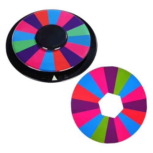 Kisangel Tragbares Trinkspiel Drehbares Party mit Segmenten Langlebiges Unterhaltungsspiel Zubehör für Ktv Bar Geburtstag Festival und Gesellige Runden Kisangel Tragbares Trinkspiel Drehbares Party mit Segmenten Langlebiges Unterhaltungsspiel Zubehör für Ktv Bar Geburtstag Festival und Gesellige Runden von Kisangel
