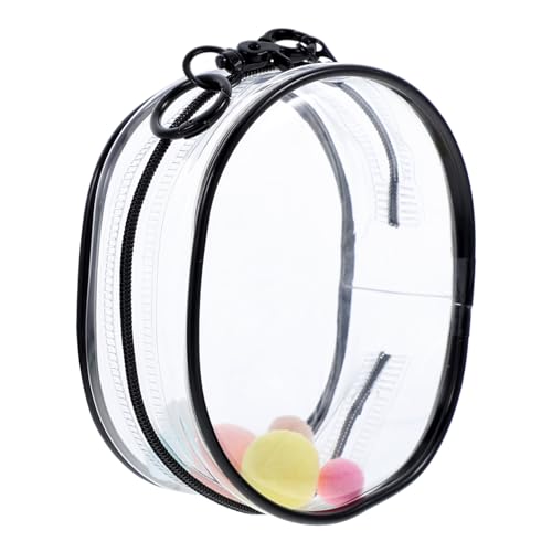 Kisangel Transparente PVC Puppen Tragetasche mit Reißverschluss Schlüsselanhänger Weicher Schutz Aufbewahrungstasche für Mini Figuren Tragbar und Kompakt für Unterwegs Kisangel Transparente PVC Puppen Tragetasche mit Reißverschluss Schlüsselanhänger Weicher Schutz Aufbewahrungstasche für Mini Figuren Tragbar und Kompakt für Unterwegs von Kisangel
