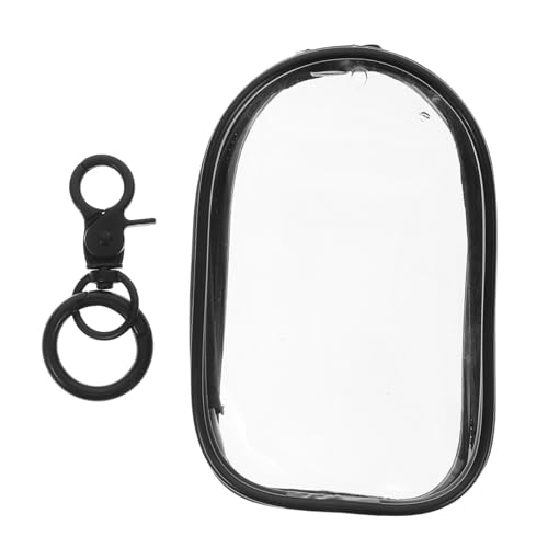 Kisangel Transparente PVC Puppenaufbewahrungstasche mit Schlüsselanhänger Tragbare Robuste Aufbewahrungstasche für Puppen und Kleine Spielzeuge Vielseitig Einsetzbar für Zuhause Outdoor von Kisangel