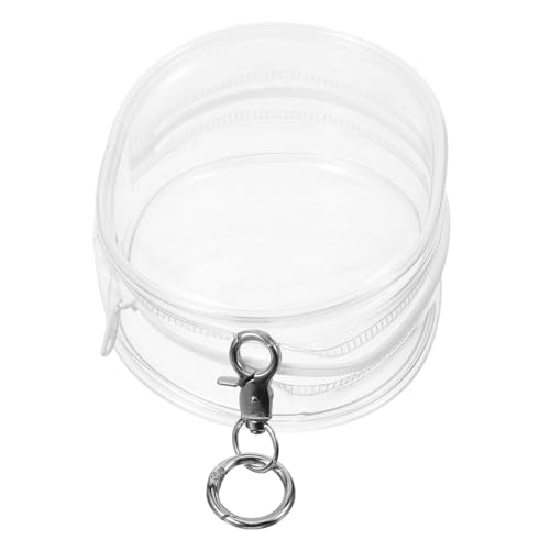 Kisangel Transparente Puppentrage Tasche PVC Aufbewahrungstasche für Puppen Tragbare Aufbewahrungslösung mit Haken Leicht und für Zubehör für Puppen und Stofftiere von Kisangel