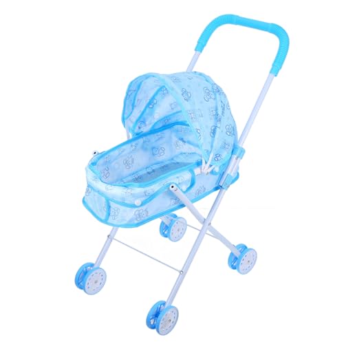 Kisangel Trolley- mit für vorgeben klein Puppe Sitz -Kinderwagen Kinderwagen Partyspiele Kinderwagen Spielhauszubehör Polyester Sky-Blue Kisangel Trolley- mit für vorgeben klein Puppe Sitz -Kinderwagen Kinderwagen Partyspiele Kinderwagen Spielhauszubehör Polyester Sky-Blue von Kisangel
