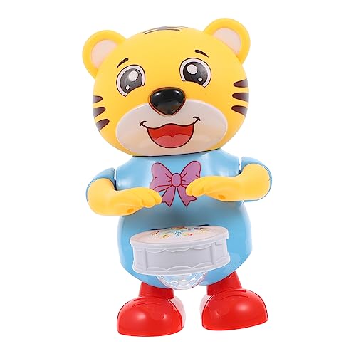 Kisangel Süßer Tiger Spielzeug Elektronisches Musikinstrument Für Junge Mädchen Tanzend Und Singend Fördert Frühes Lernen Für Jungen Und Mädchen Ohne Batterien Farben Zufällig von Kisangel