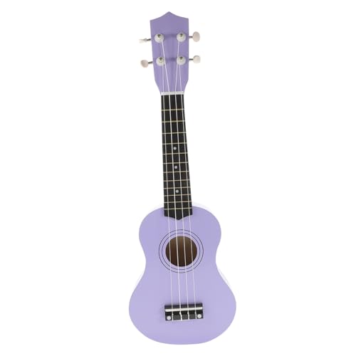Kisangel Ukulele Holz Gitarre Musikinstrument Lernspielzeug für Ab Jahren in Tiefviolett mit Realistischer Simulation und Sicherem Glattem Design von Kisangel
