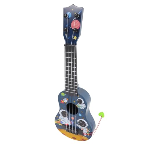 Kisangel Ukulele- für die frühe Bildung musikinstrumente Musical Instruments Spaced Out Sopran-Ukulele Gitarre für Anfänger Mini-Gitarrenspielzeug für Mini-Ukulele Plastik von Kisangel