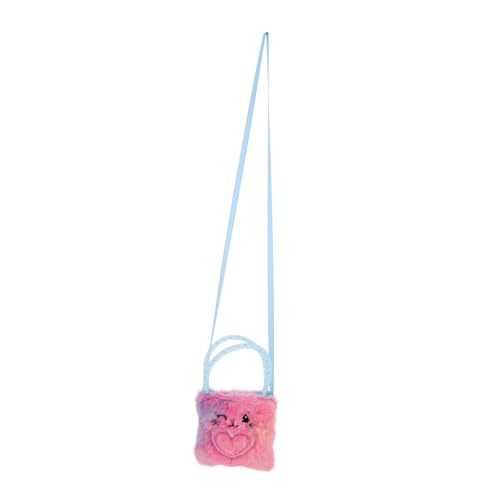 Kisangel Umhängetasche Münzbörse Umhängetasche Cartoon Tasche Mädchen Kleine Umhängetasche Kleine Mädchen Geldbörse Umhängetasche Für Mädchen Plüsch von Kisangel
