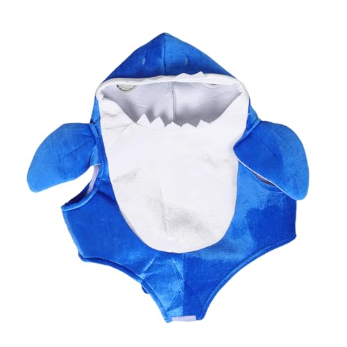 Kisangel Unisex Haifischkostüm Halloween Shark Cosplay Outfit für Jungen Mädchen Atmungsaktiv Leicht Schnell für Familienfeste und Fotoshootings Kisangel Unisex Haifischkostüm Halloween Shark Cosplay Outfit für Jungen Mädchen Atmungsaktiv Leicht Schnell für Familienfeste und Fotoshootings von Kisangel