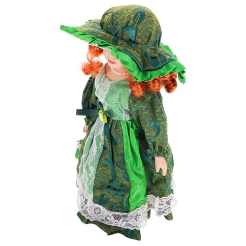 Kisangel Viktorianische Porzellanpuppe Elegante Puppendekoration Für Puppenhaus Als Souvenir Für Puppenliebhaber Kisangel Viktorianische Porzellanpuppe Elegante Puppendekoration Für Puppenhaus Als Souvenir Für Puppenliebhaber von Kisangel