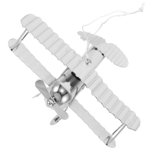 Kisangel Vintage Flugzeugmodell aus Robustem Gusseisen Kleines Retro dekor im Antiken Design Realistisches Plane Shaped Ornament für Heim Schreibtischdekoration Langlebiges Metallmodell Kisangel Vintage Flugzeugmodell aus Robustem Gusseisen Kleines Retro dekor im Antiken Design Realistisches Plane Shaped Ornament für Heim Schreibtischdekoration Langlebiges Metallmodell von Kisangel