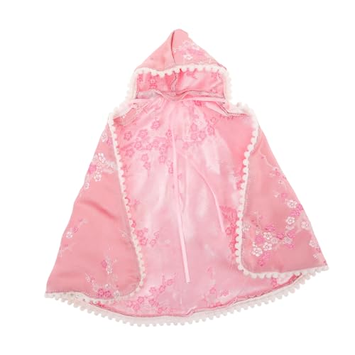 Kisangel Vintage Puppenkleidungs Cape für Modepuppen Einzigartige Mittelalterliche Kostüme und Kreative Outfits mit Blumenmuster von Kisangel