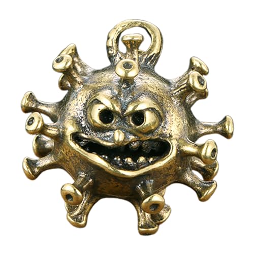 Kisangel Virusornament Aus Messing Statue - Messingstatue Ohrring-anhänger Halskettenanhänger Für Die Schmuckherstellung Anhänger Für Armbänder Figuren Wohnkultur Kupfer Golden Kisangel Virusornament Aus Messing Statue - Messingstatue Ohrring-anhänger Halskettenanhänger Für Die Schmuckherstellung Anhänger Für Armbänder Figuren Wohnkultur Kupfer Golden von Kisangel