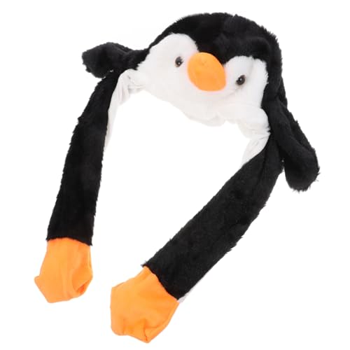 Kisangel Wackelohren Pinguin Mütze Plüsch Winter Hut mit Springenden Ohren für Party Karneval Cosplay Geburtstagsfeier Animal Hat Prop Fiesta Dekoration Kisangel Wackelohren Pinguin Mütze Plüsch Winter Hut mit Springenden Ohren für Party Karneval Cosplay Geburtstagsfeier Animal Hat Prop Fiesta Dekoration von Kisangel