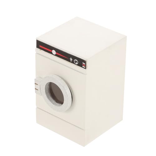 Kisangel Waschmaschinenmodell Puppenhaus Waschmaschine Puppenhaus-miniaturschrank Waschmaschinenspielzeug Puppenhaus-küche Küchenzubehör Für Puppenstuben Miniaturwaschmaschine Weiß Plastik Kisangel Waschmaschinenmodell Puppenhaus Waschmaschine Puppenhaus-miniaturschrank Waschmaschinenspielzeug Puppenhaus-küche Küchenzubehör Für Puppenstuben Miniaturwaschmaschine Weiß Plastik von Kisangel