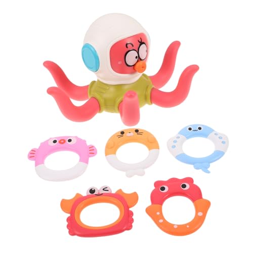 Kisangel Wasser-ringwurfspiel mit Meeresbewohner-Design Leichtes Kindersicheres Bade Poolspielzeug Feinmotorik für Junge Mädchen und Familien im Innen Außenbereich Kisangel Wasser-ringwurfspiel mit Meeresbewohner-Design Leichtes Kindersicheres Bade Poolspielzeug Feinmotorik für Junge Mädchen und Familien im Innen Außenbereich von Kisangel