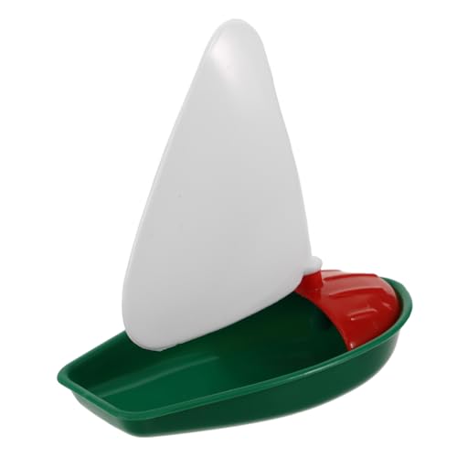 Kisangel Wassersegelspielzeug Miniatur Segelboote Für Schwimmboote Badespielzeug Strandspielzeug Für Kleinkinder Pools Wasserspielzeug Für Im Sommer Plastik Green von Kisangel