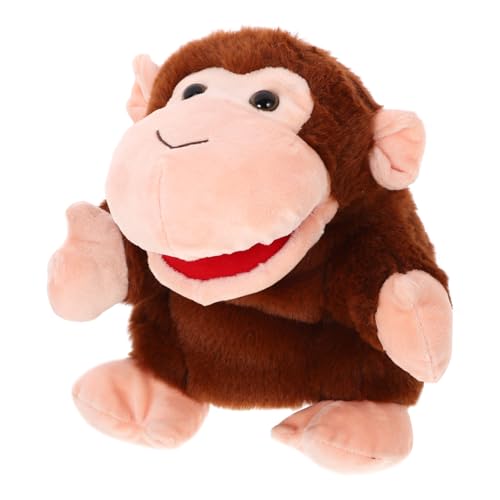 Kisangel Weiche Affen Handpuppe aus Plüsch Interaktives Storytelling für Frühe Bildung Motorische Handliche für Erwachsene Kuscheliges Lernspielzeug Kisangel Weiche Affen Handpuppe aus Plüsch Interaktives Storytelling für Frühe Bildung Motorische Handliche für Erwachsene Kuscheliges Lernspielzeug von Kisangel