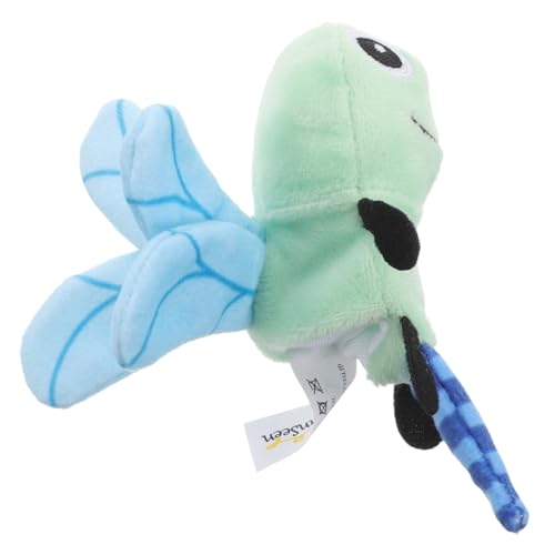 Kisangel Weiche Plüsch Fingerpuppe Tiermotiv für Realistisches Handpuppenspielzeug Sanftes Kuscheltier für Frühe Bildung und Rollenspiele und Vielseitig für Kleinkinder von Kisangel