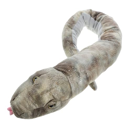 Kisangel Weiche Schlangen Handpuppe aus Plüsch Interaktives Kuscheltier für Fördert Fantasie Geschicklichkeit und Kommunikation Pädagogisches Rollenspiel für Eltern Junge Mädchen von Kisangel