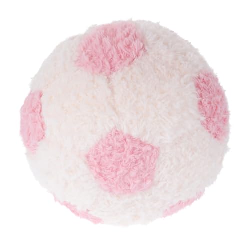 Kisangel Weicher Fußball Plüsch Pillow Süßer Fußball Ausgestopft Spielzeug Heimatkoration Simulation Fußballplüschspielzeug Flauschige Bälle Ausgestopft Spielzeug Fußballwurf Kissen Kissen von Kisangel