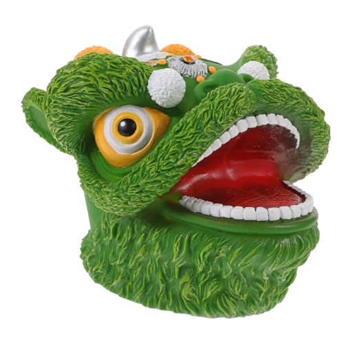 Kisangel Weicher Gummi -Löwen -Wake -Handpuppe Geschichtenerzählende Tierhandpuppen Cartoon-Tierpuppenspielzeug tanzende Löwenpuppenhand Handpuppen für Plastik Green Kisangel Weicher Gummi -Löwen -Wake -Handpuppe Geschichtenerzählende Tierhandpuppen Cartoon-Tierpuppenspielzeug tanzende Löwenpuppenhand Handpuppen für Plastik Green von Kisangel