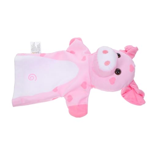 Kisangel Weiches Bauernhof-handpuppe Schwein Plüschspielzeug für Interaktives Erzählspiel Vorschule Klassenzimmer Zubehör Pädagogisches Kuscheltier von Kisangel