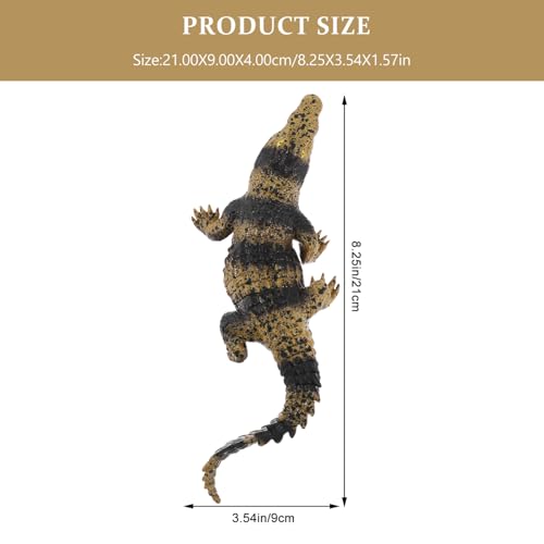 Kisangel Weiches Krokodil Modell Figurine Lernspielzeug Flexibles Material Realistisch Detailliert Pädagogisch Geeignet für Junge Mädchen Ab Jahren Home Dekoration Kisangel Weiches Krokodil Modell Figurine Lernspielzeug Flexibles Material Realistisch Detailliert Pädagogisch Geeignet für Junge Mädchen Ab Jahren Home Dekoration von Kisangel