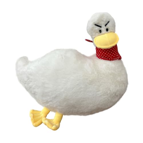 Kisangel Weiches Plüsch Ente Kuscheltier Weiß Niedliches Stofftier Kleines Schmusekissen für Dekoratives und Langlebiges Puppenspielzeug Kisangel Weiches Plüsch Ente Kuscheltier Weiß Niedliches Stofftier Kleines Schmusekissen für Dekoratives und Langlebiges Puppenspielzeug von Kisangel